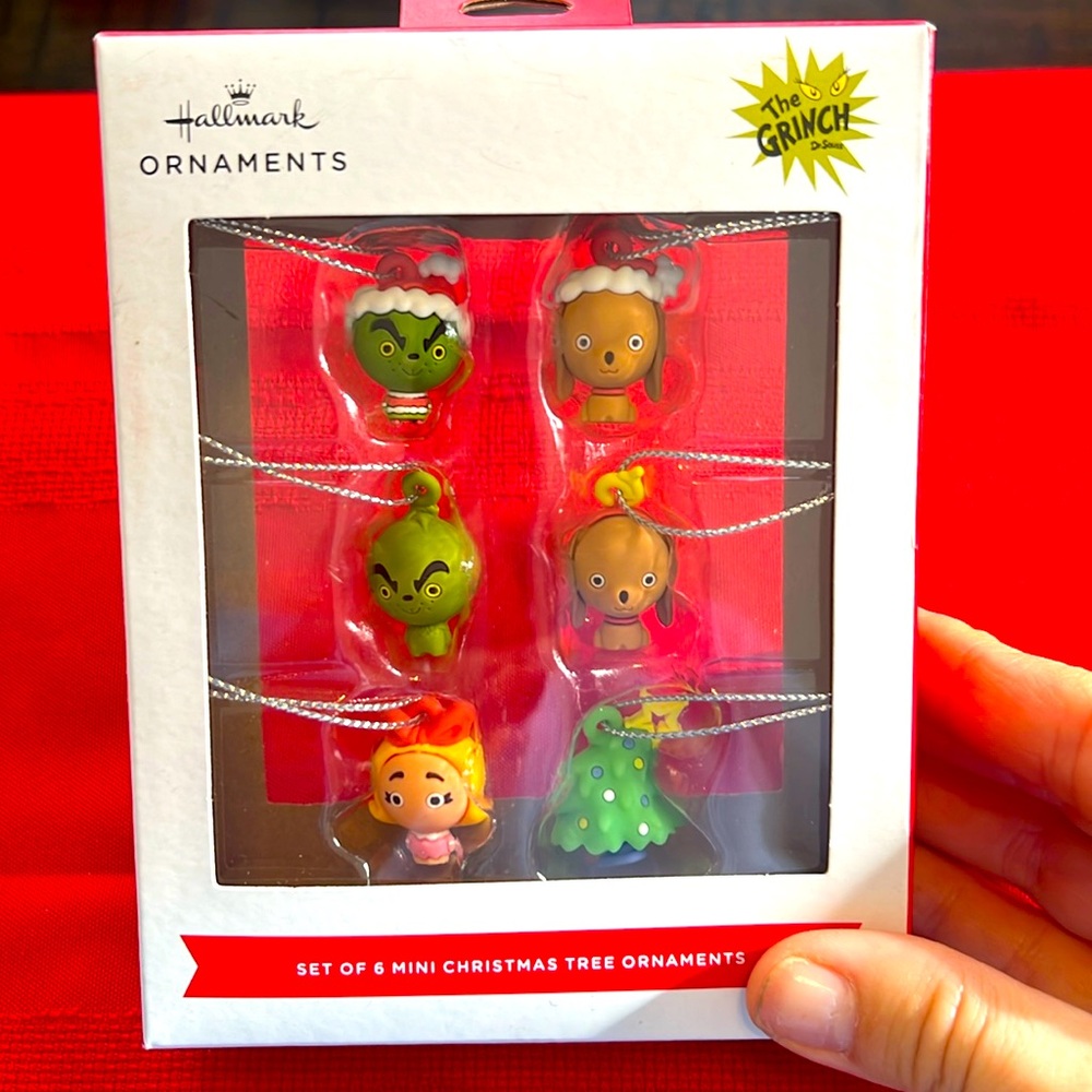 Hallmark The Grinch 2025 Mini Ornaments